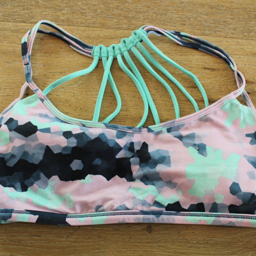EUC Lululemon Free To Be Serene Sports Bra 8